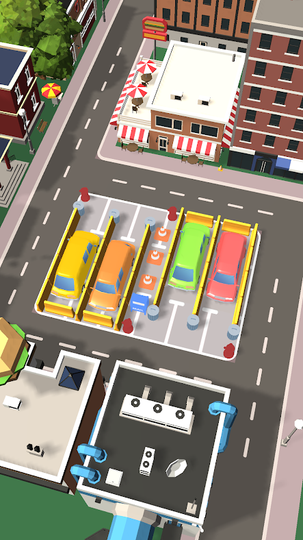 Crazy Parking colorful parking puzzle gameplay